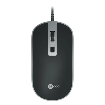 Lecoo MS104 1600 Dpi Siyah USB Kablolu Mouse