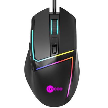 Lecoo MS106 RGB Ergonomik Optik Kablolu Gaming Mouse
