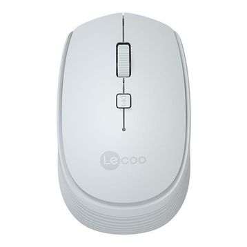 Lecoo WS202 Beyaz Ergonomik Optik Kablosuz Mouse