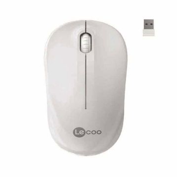 Lecoo WS206 Beyaz 1200 Dpi USB Kablosuz Mouse