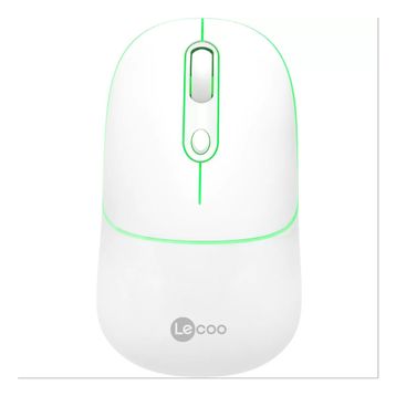 Lecoo WS210 Beyaz USB Kablosuz Mouse
