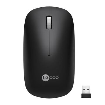 Lecoo WS214 Siyah 1200 Dpi USB Kablosuz Mouse