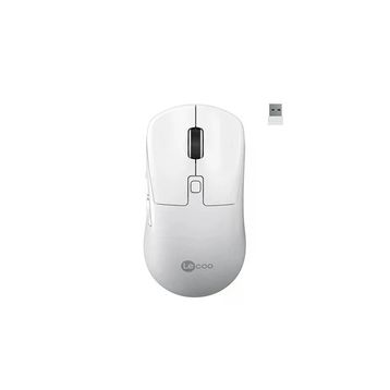 Lecoo WS216 Beyaz Ergonomik Optik Kablosuz Mouse