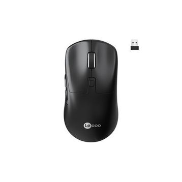 Lecoo WS216 Siyah Ergonomik Optik Kablosuz Mouse