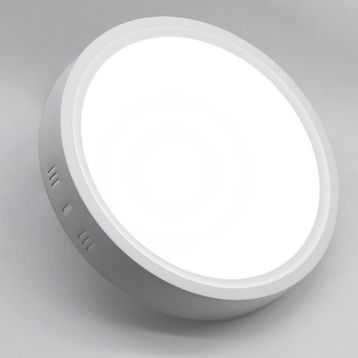 Led Tavan Spot Panel Yuvarlak Sıva Üstü 24 Watt Driverli Panel