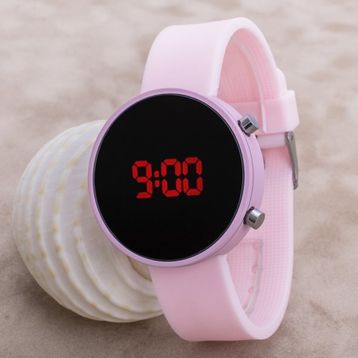 Led Watch ST-303633 Toz Pembe Kız Çocuk Kol Saat