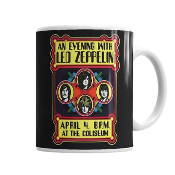 Led-Zeppelin Porselen Kupa Bardak