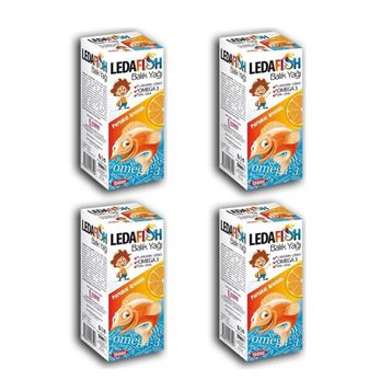 Ledapharma Ledafish Omega-3 Portakal Aromalı 150 ml Şurup