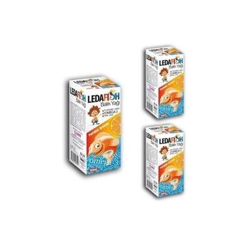 Ledapharma Ledafish Omega-3 Portakal Aromalı 150 ml Şurup