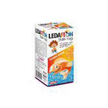 Ledapharma Ledafish Omega-3 Portakal Aromalı 150 ml Şurup