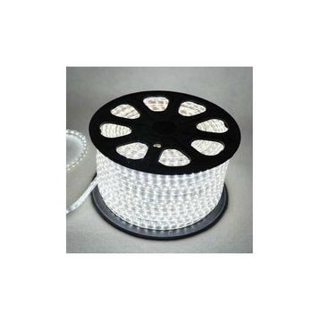 Ledim 220V Dış Mekan Uyumlu Beyaz 10 mt Hortum Şerit Led