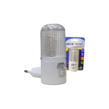 Ledon LD-9012 Anahtarlı 0.5W Renkli Ledli Gece Lambası