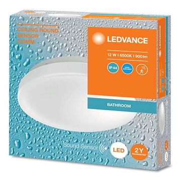 Ledvance 12W IP44 Sarı Işık Sensörlü Led Plafonyer