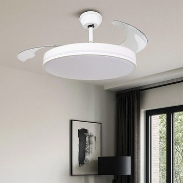 Ledvance Osram Ceiling Wing Fan 36 W D105 Aydınlatmalı Uzaktan Kumandalı Tavan Vantilatörü