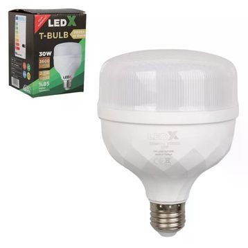 Ledx Al-Tb30 Akım Korumalı 30 Watt 3600 Lümen E27 Beyaz Kristal Torch Led Ampul