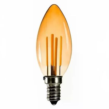 Ledx Br-Al05 400 Lümen 5W Amber E14 Rustik Ampul