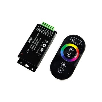 Ledx Ct-666 12-24v 18a Dokunmatik Rgb Kontrol Kumandası