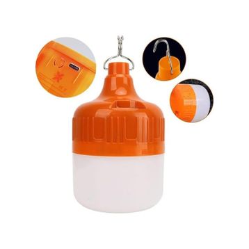 Ledx Ln-Or20g 20 Watt Type-C Şarjlı Taşınabilir Asma Kancalı Kamp Çadır Lambası