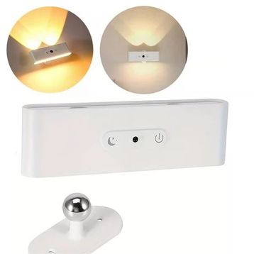 Ledx Sk-Bd188f Çift Yönlü Hareket Sensörlü Dekoratif Şarjlı Duvar Aplik