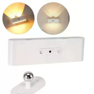 Ledx Sk-Bd188f Çift Yönlü Hareket Sensörlü Dekoratif Şarjlı Duvar Aplik