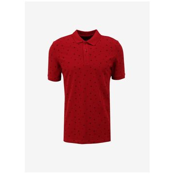 Lee Cooper 232 LCM 242034 Koyu Kırmızı Polo Yaka Erkek T-shirt