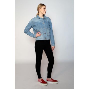 Lee Cooper 242 LCF 131005 Linda Mavi Denim Kadın Ceket