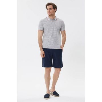 Lee Cooper Andy Gri Melanj Polo Yaka Erkek T-shirt