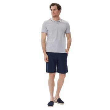 Lee Cooper Andy Gri Melanj Polo Yaka Erkek T-shirt