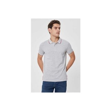 Lee Cooper Andy Gri Melanj Polo Yaka Erkek T-shirt