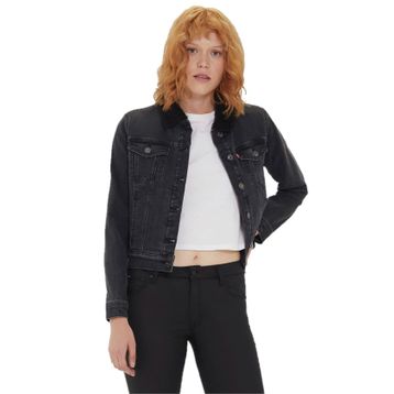 Lee Cooper Freda 6 Kürklü Kadın Jean Ceket