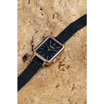 Lee Cooper LC07815 Dikdortgen 6 Renk Hasir Kordon Kadın Kol Saati