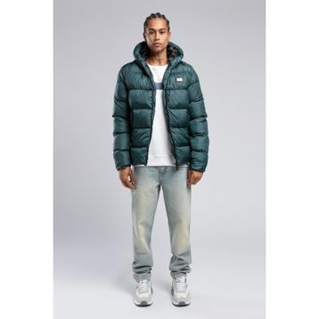 Lee Cooper Monce Kapüşonlu Zümrüt Şişme Erkek Mont