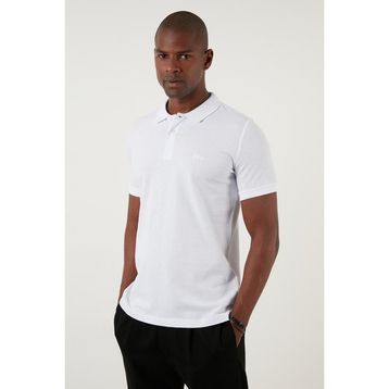 Lee Cooper Twins Beyaz Erkek Polo Yaka T-Shirt