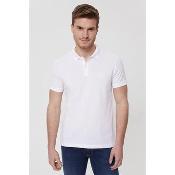 Lee Cooper Twins Beyaz Erkek Polo Yaka T-Shirt
