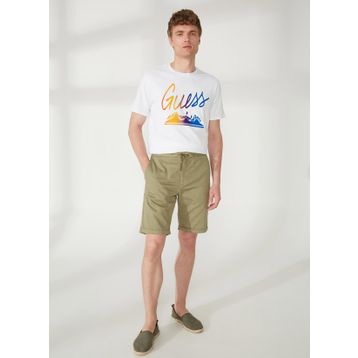 Lee L231406801 Chino Şort Regular Fit Haki Erkek Şort
