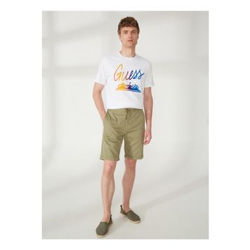 Lee L231406801 Chino Şort Regular Fit Haki Erkek Şort