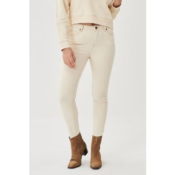 Lee L626007614 Yüksek Bel Skinny Fit Bej Kadın Denim Pantolon
