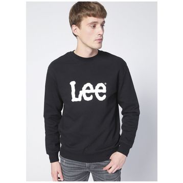 Lee L80XTJ01 Siyah Erkek Sweatshirt