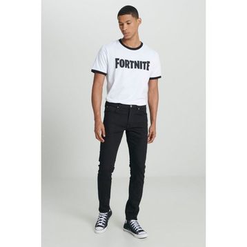 Lee Luke Koyu Siyah Slim Tapered Erkek Jean Pantolon