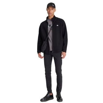 Lee Malone Siyah Skinny Erkek Jean Pantolon