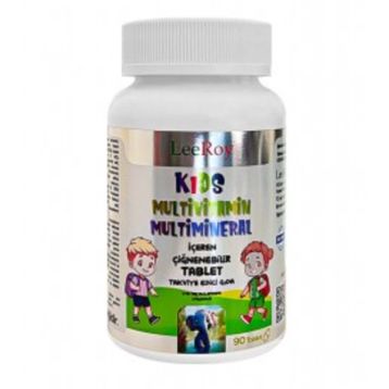 LeeRoy Kids Multivitamin Multimineral 90 Tablet