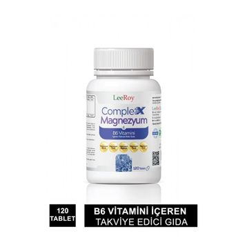 LeeRoy Magnezyum Complex 120 Tablet
