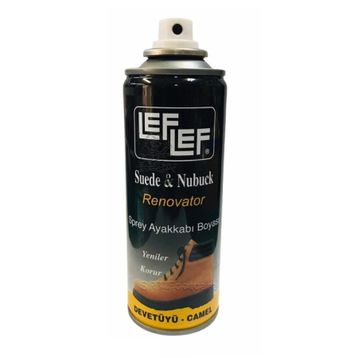 Leflef Süet Nubuk 200 ml Devetüyü Sprey Ayakkabı Boyası