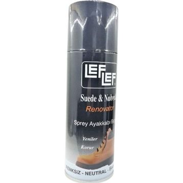 Leflef Süet Nubuk 200 ml Naturel Sprey Ayakkabı Boyası