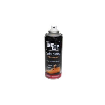 Leflef Süet Nubuk Siyah 200 ml Sprey Ayakkabı Boyası
