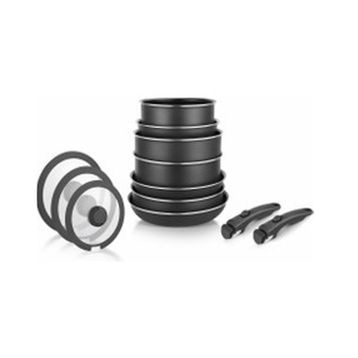 Leggno AIO2252SET9 All in One Titanium 9 Parça Tencere Seti