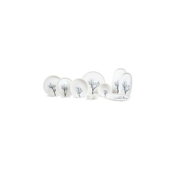 Leggno Botanical White 55 Parça Yemek Takımı