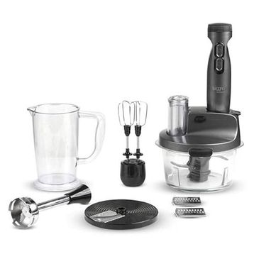 Leggno Gourmet Pro Metalik Gri Blender Set