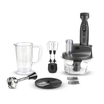 Leggno Gourmet Pro Metalik Gri Blender Set