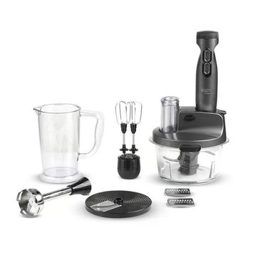 Leggno Gourmet Pro Metalik Gri Blender Set